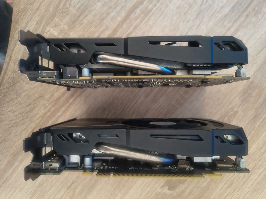 MSI GTX 1060 6 gb aero 1 fan та MSI gtx 3 gb OCV1