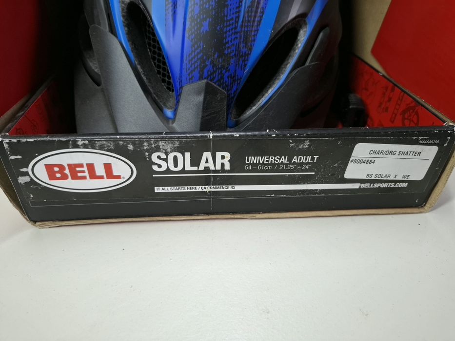 Kask rowerow Bell solar roz. 54-61cm