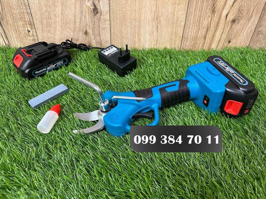 Аккумуляторный Садовый Секатор Макіта DMT80BL Бесщеточные ножницы 36V