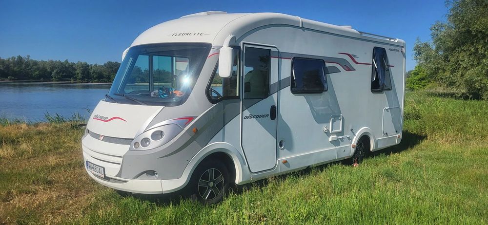 Fiat Integra FLEURETTE automat VAT 23%  Kamper integra automat, łóżko królewskie, VAT 23%