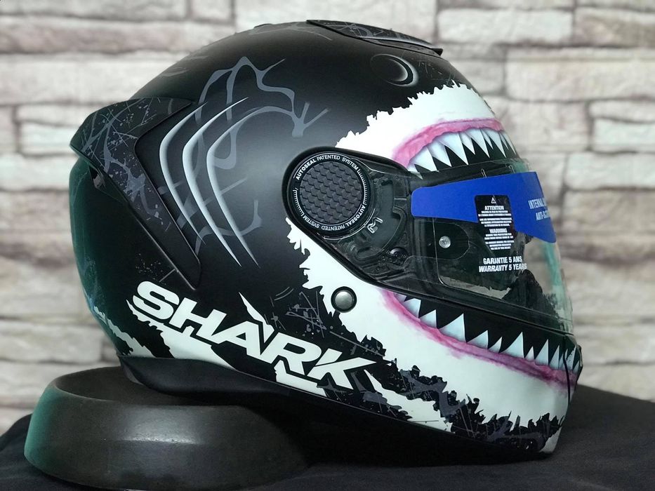 Capacete NOVO Shark Spartan WHT Matt (50% DESCONTO) Tamanho L