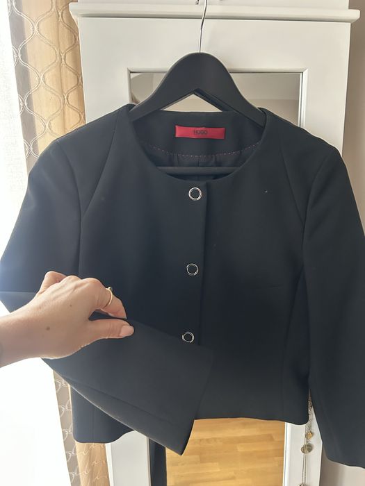 Hugo Boss pudełkowa marynarka 36