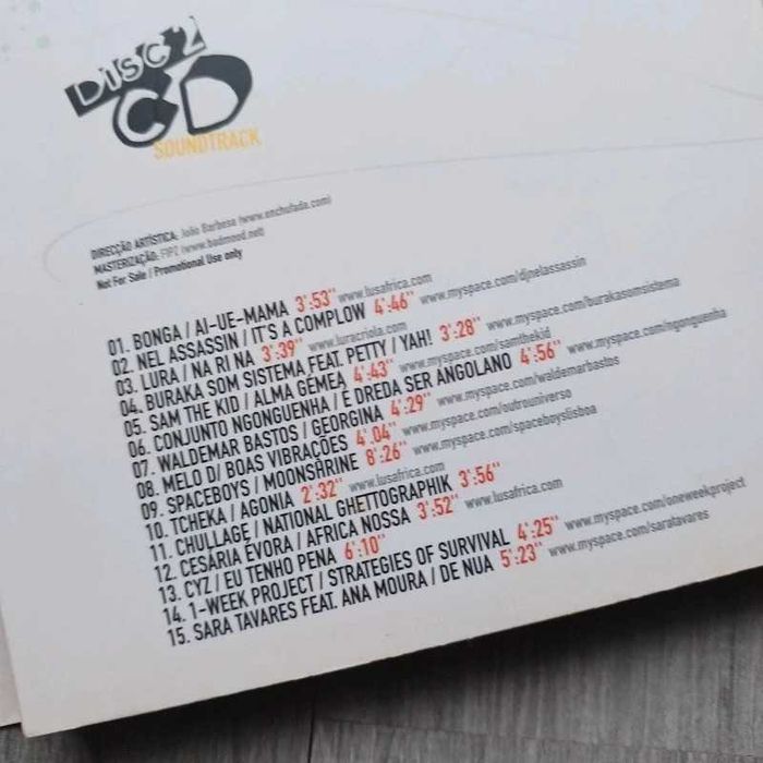 DVD CD Lusofonia, a (R)evolução Red Bull Academy