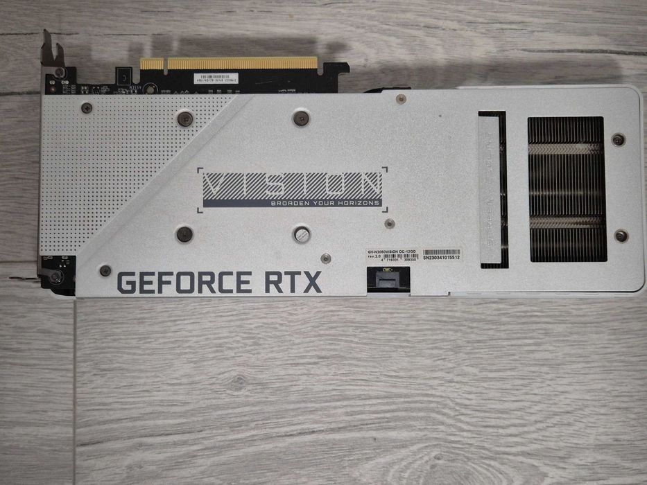 відеокарта ТОП версія RTX3060 12GB Gigabyte Vision OC пломба .TRADE-IN