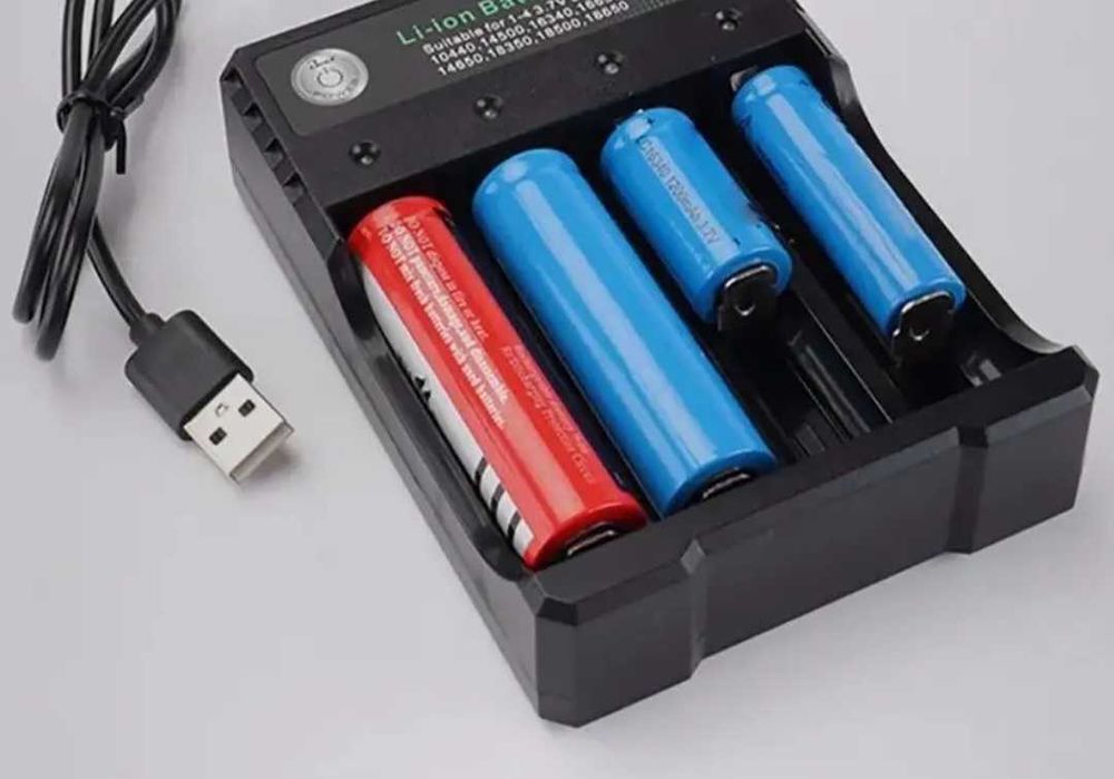 Зарядное устройство для аккумулятора 18650, Зарядка для батареек