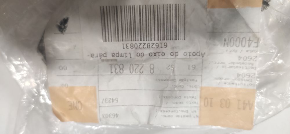 Feixo do limpa vidro traseiro  E46 Touring