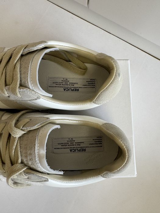 кеды Maison Margiela Gats mm6 white с balenciaga alyx  rick