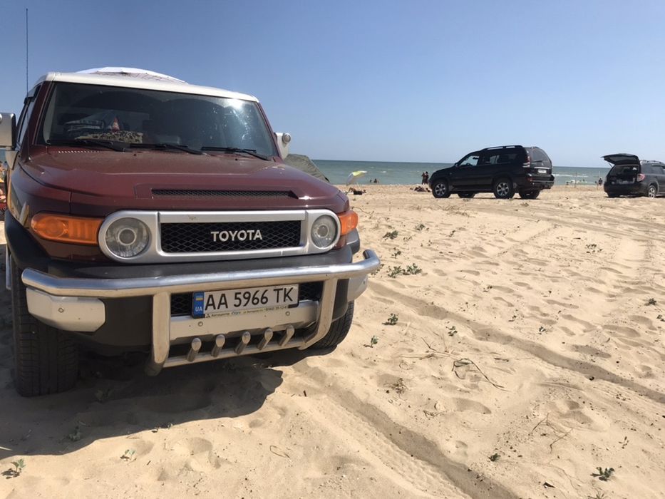 Защита бамперов для Toyota FJ Cruiser
