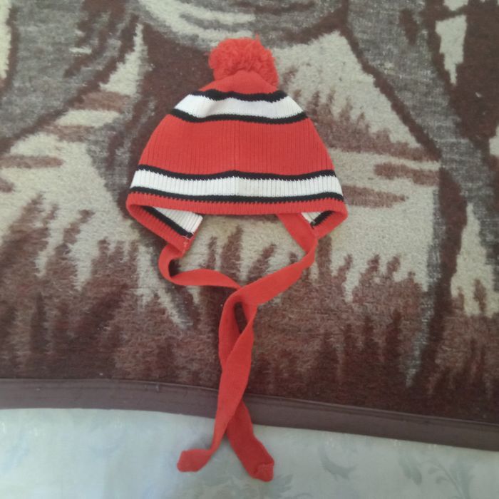 Шапка детская с балабоном