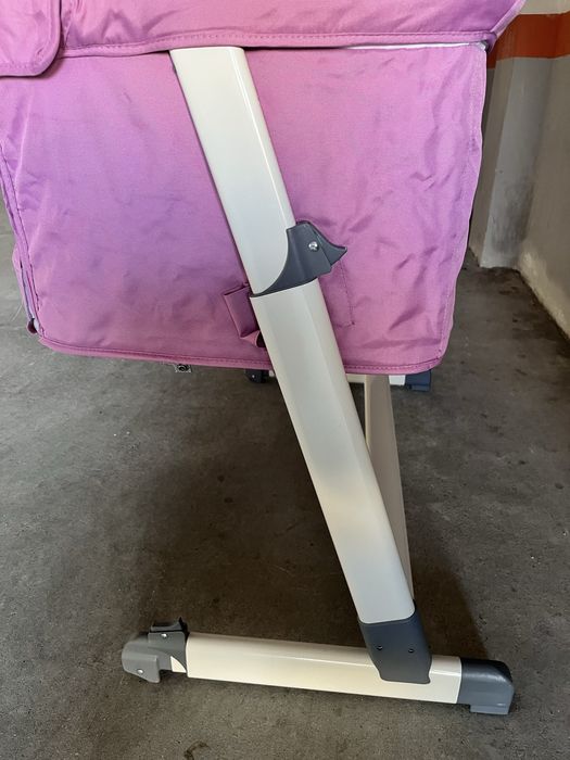 Berço de Co-sleeping Calm - marca Asalvo -  Rosa