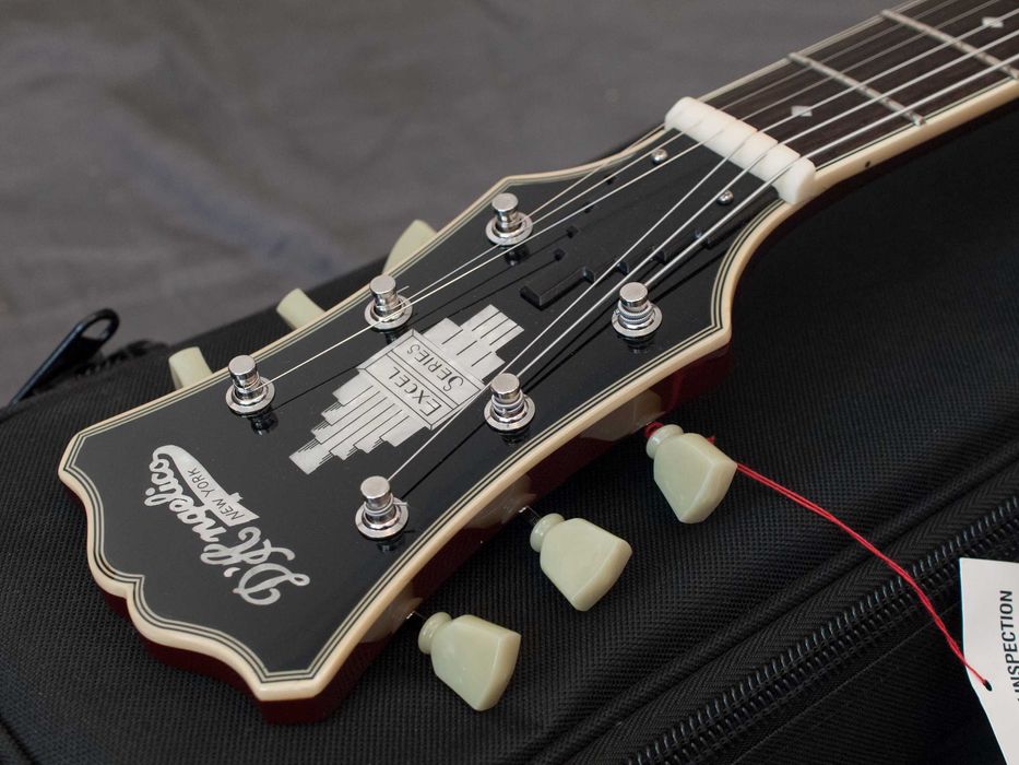 D’Angelico Excel Mini DC Tour + Upgrades + Saco