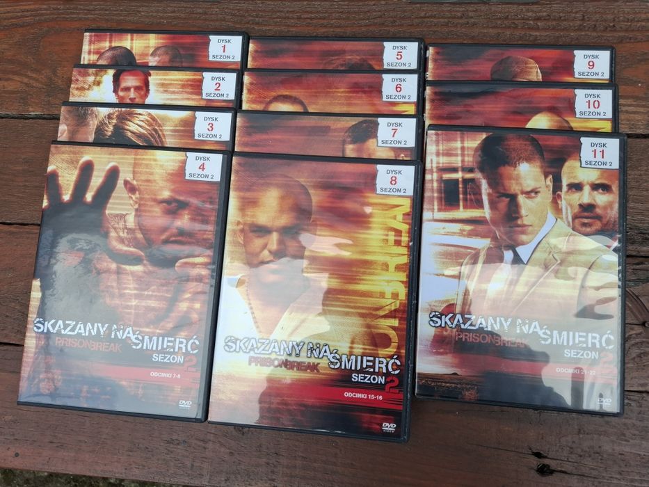 DVD "Skazany na śmierć " sezon drugi