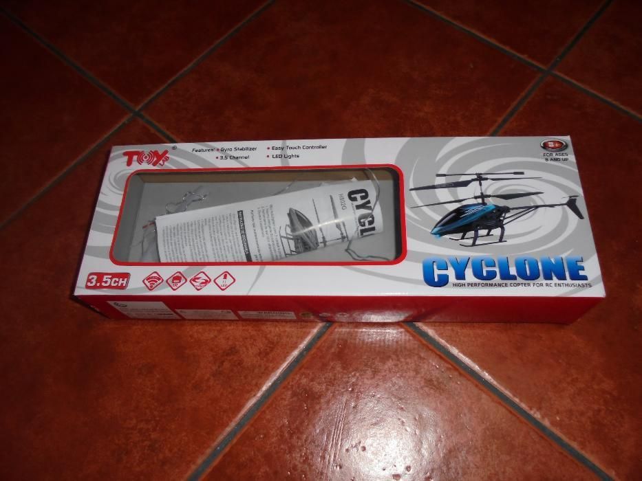 Helicóptero telecomandado - Toy Lab Cyclone