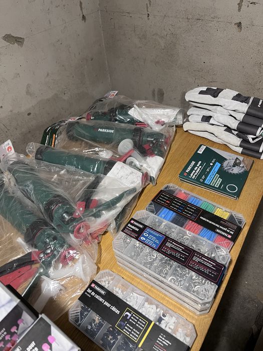 Zestaw narzędzi i akcesoriów Parkside -60%