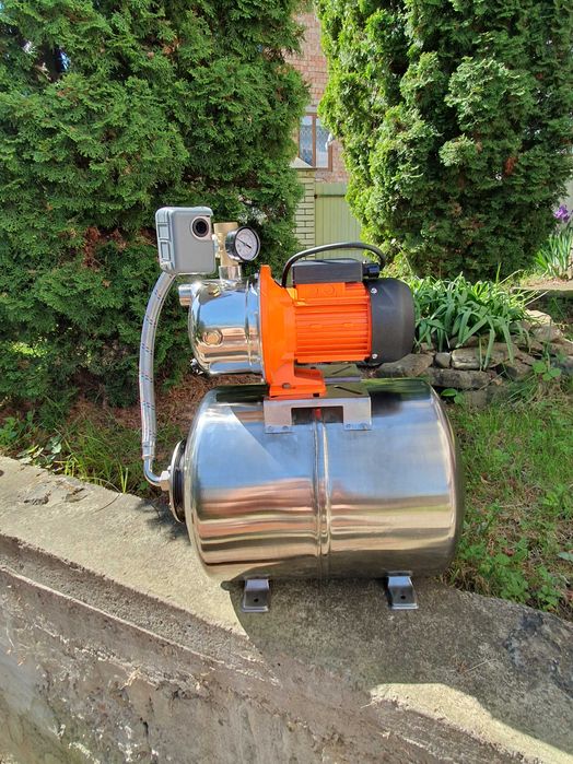 Насосна Станція JY 1500 1,5 KW нержавійка 24Л (ТІЛЬКИ ДОСТАВКА ПОШТОЮ)