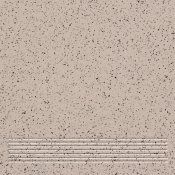 Stopnice gres techniczny MONTE ROSA beżowy stopnica mat 30x30 gat. I C