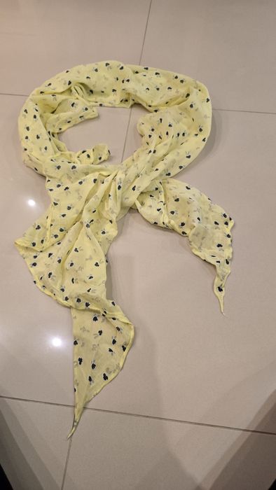 Nowy cienki szalik z bawełny