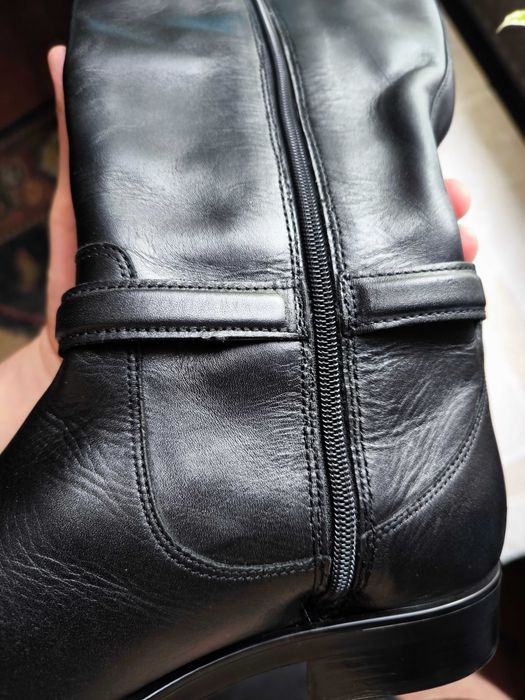 NOWE Tommy Hilfiger Elevated Essential Longboot | Skóra naturalna | Rozm. 40 | Oryginał