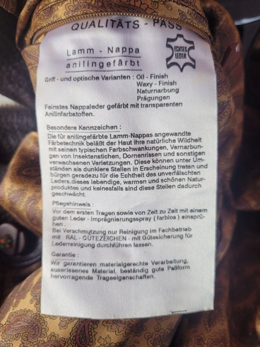 Kurtka męska asgard skórzana