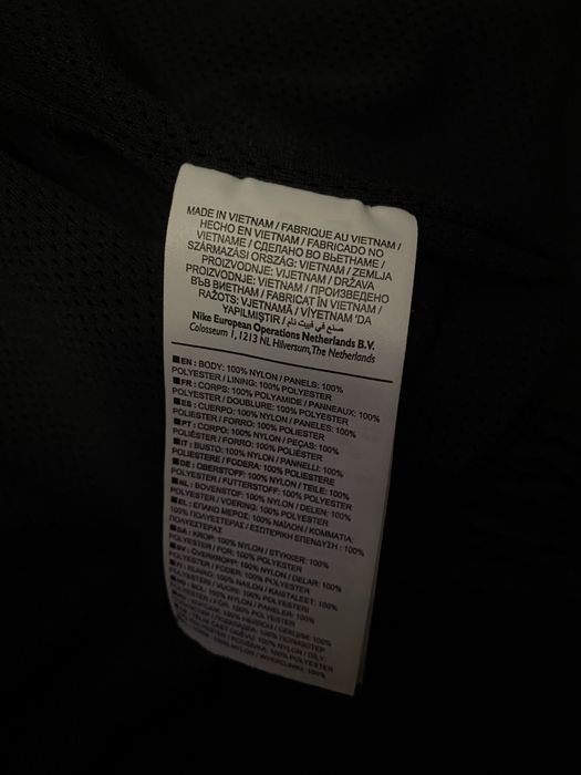 куртка вітровка nike big swoosh (оригінал)