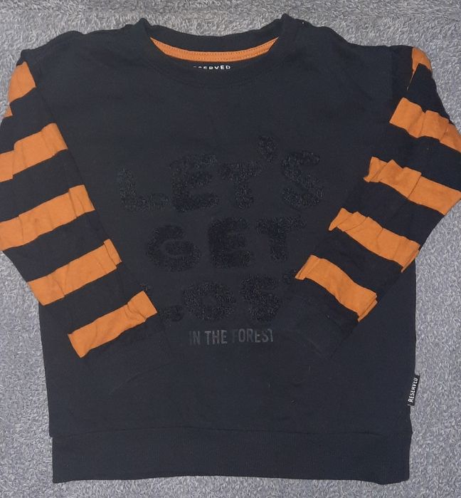 2 bluzki długi rękaw  Resered, Marvel, 110