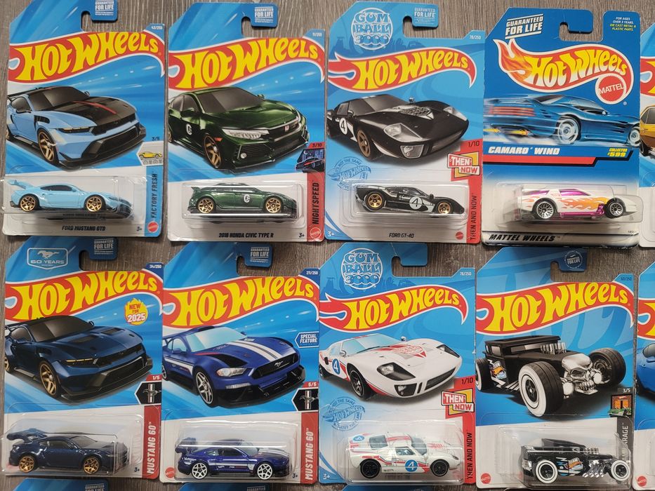 Hot Wheels JDM Honda Mazda Nissan Batman Mustang