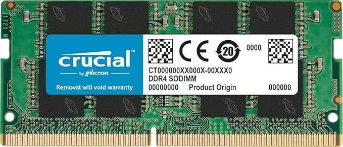 Nowe Crucial 2x8GB = 16GB Ram DDR4 SO-DIMM 2666Mhz, CL19, CT8G4SFRA266