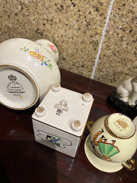 Jarras Modernistas Aleluia Colecionáveis Vintage etc Caixa cão 11 cm