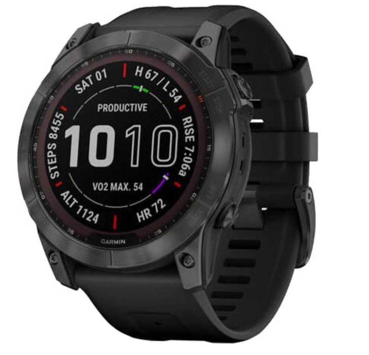 Смарт-годинник Garmin Fenix 7X 51mm Sapphire Solar Carbon 010-02541-10