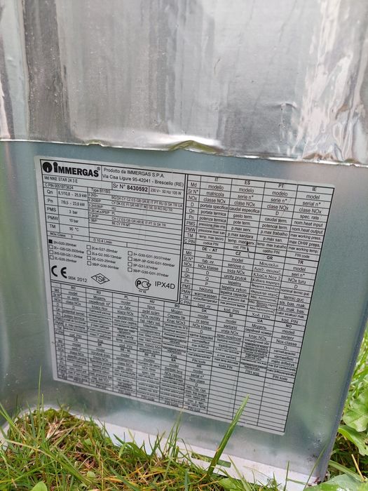 Piec gazowy Immergas Nike Star 24 3 E