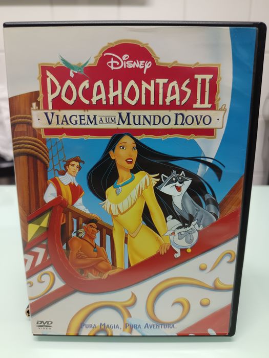 DVD Pocahontas 2 viagem a um mundo novo
