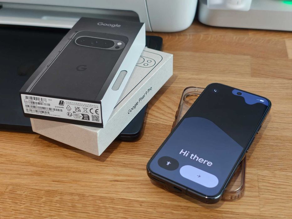 Google Pixel 9 Pro de 256 GB em Obsidiana. Como Novo, Caixa e Acessórios.