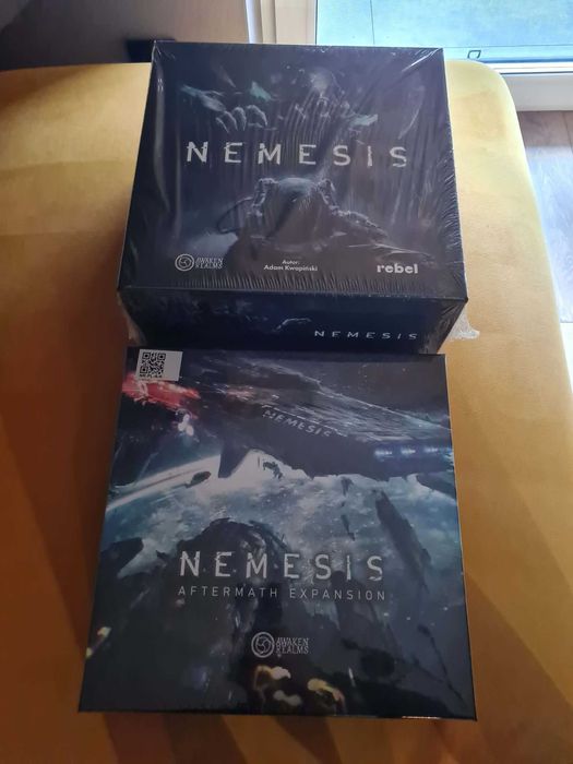 Nemesis + aftermath pokłosie gamefound gra planszowa