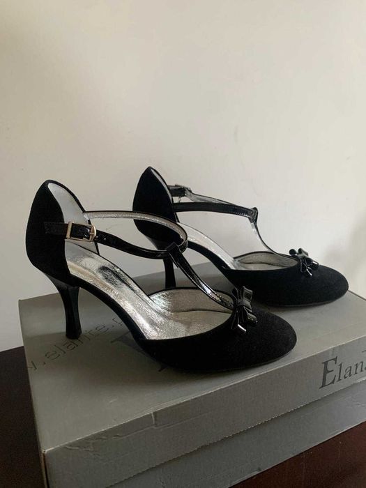 Buty taneczne, ze skóry naturalnej, nowe