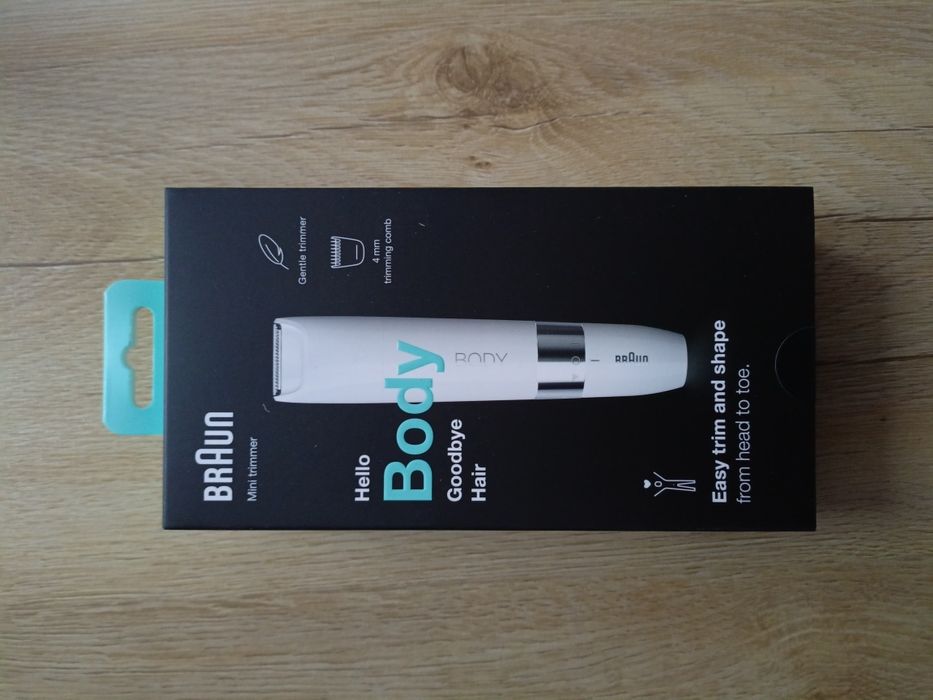 DARMOWA DOSTAWA Braun Nowy trymer do ciała maszynka golarka