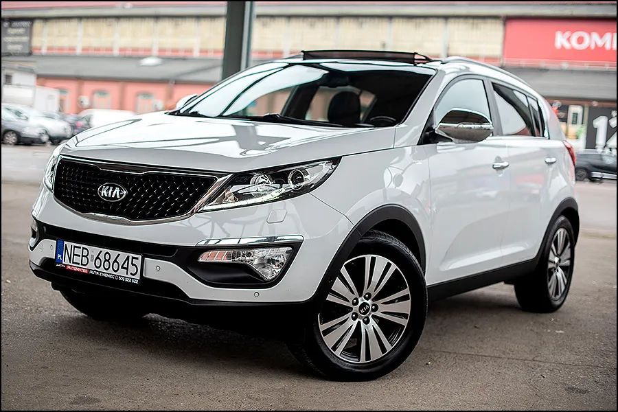 Kia Sportage Panorama Navi Kamera Super stan 1 ręka z Niemiec Zarejestrowany