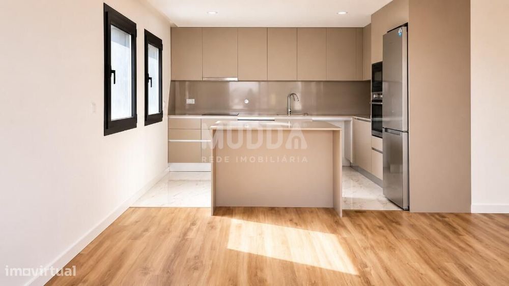 Apartamento T2 Térreo Moderno, em Espargo, Santa Maria da Feira