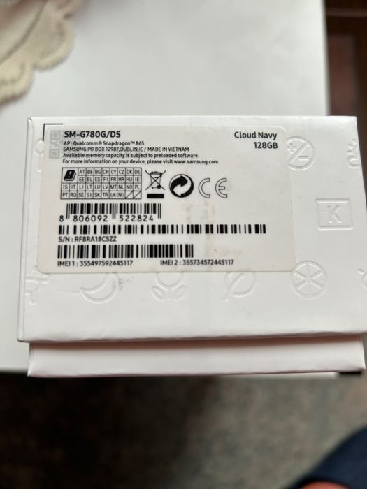 Samsung Galaxy S20FE  SM-G780G/DS