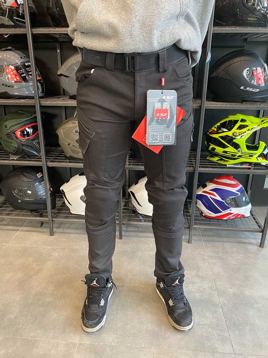 Spodnie Motocyklowe LS2 Straight Man Dark Grey