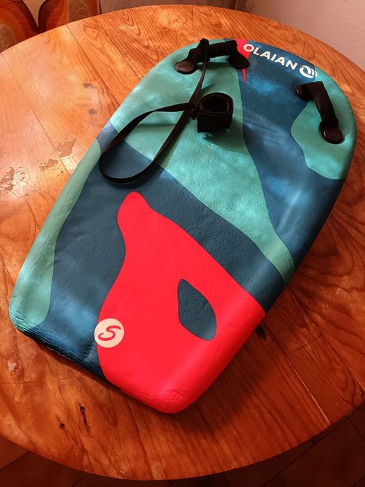 Prancha de bodyboard criança com pegas