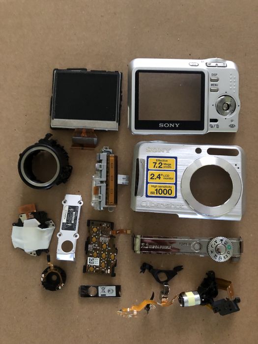 Фотоапарати на запчастини