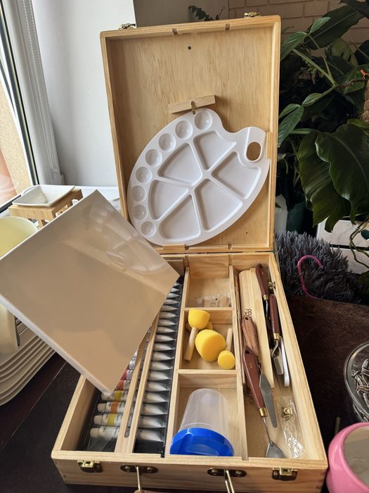 Zestaw malarski mobilny przenośny nowy