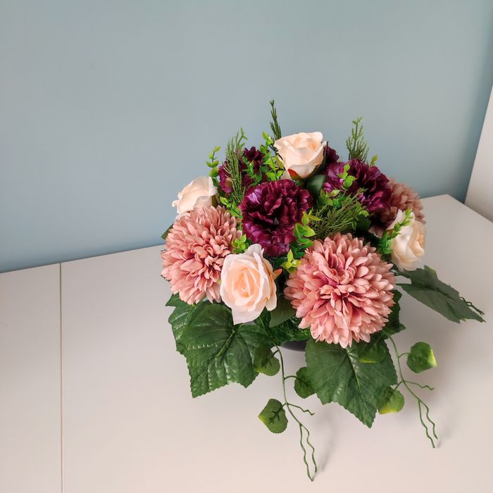 Stroik na cmentarz, bukiet, wszystkich świętych