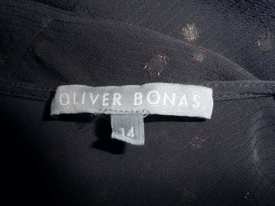 Платье шелковое натуральное Oliver Bonas p.48 летнее винтаж в идеале