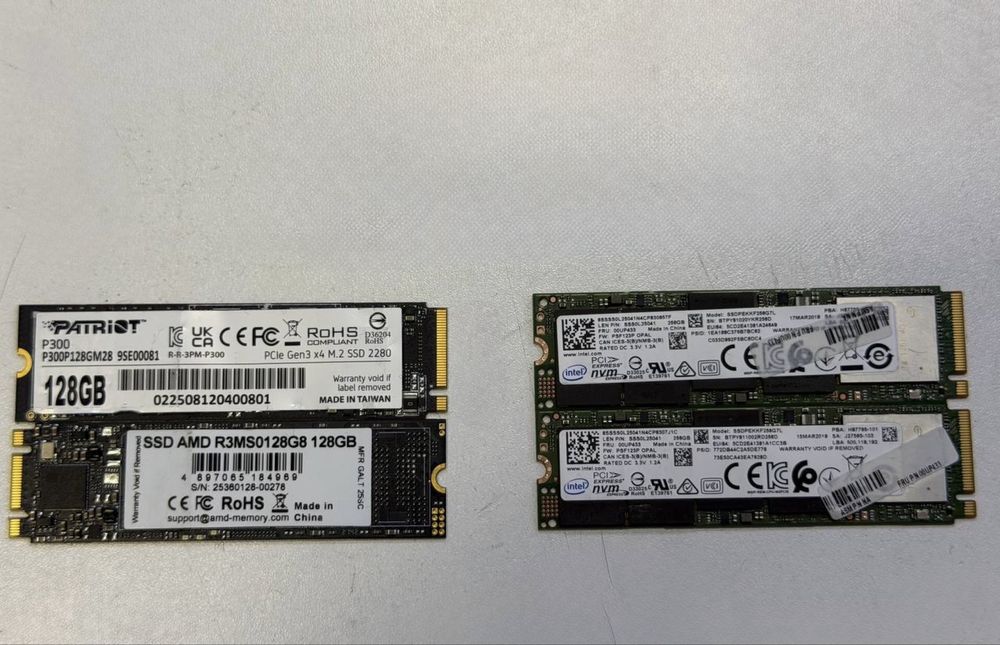 ssd 128gb m2 - купити комплектуючі для ПК - Ціна на OLX.ua