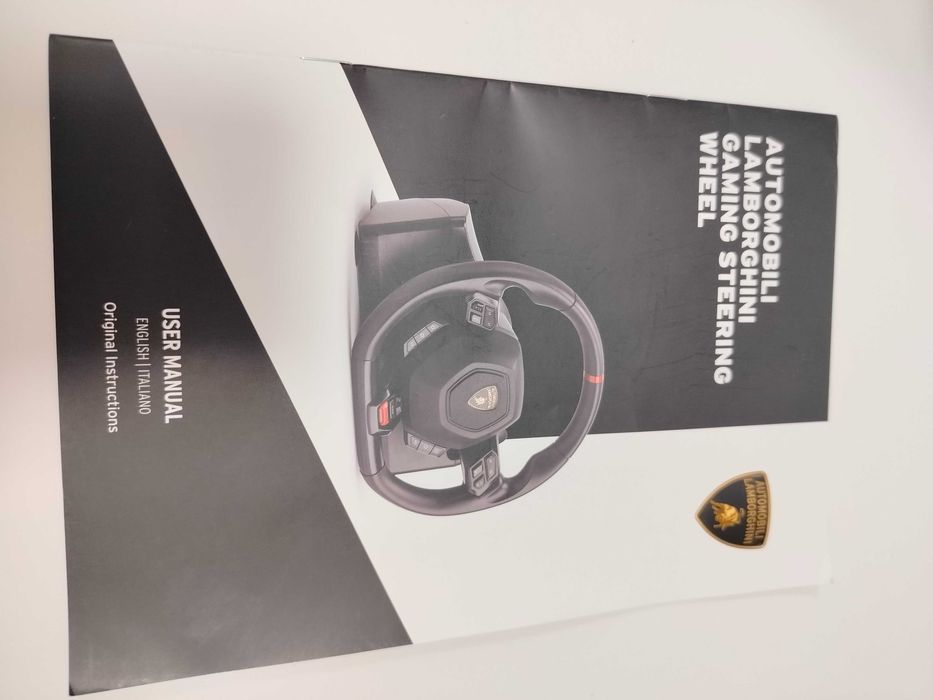 Kierownica Lamborghini PS4 PC komputer gamingowa