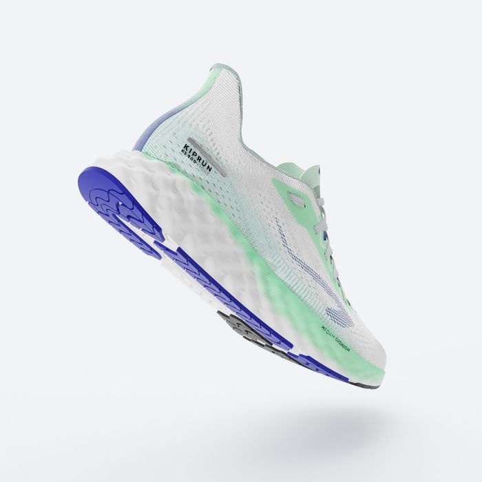 Sapatilhas de Corrida KIPRUN KS900 Light Homem Branco Verde