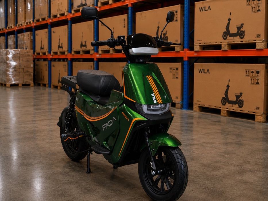 Хіт Продажів FADA WILA Сірий 1200W 72V 25Ah |Електровелосипед До 70 км