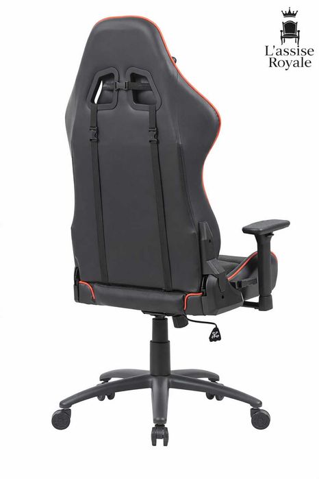 Fotel Gamingowy Obrotowy Biurowy Ergonomiczny Krzesło Gracza Materiał