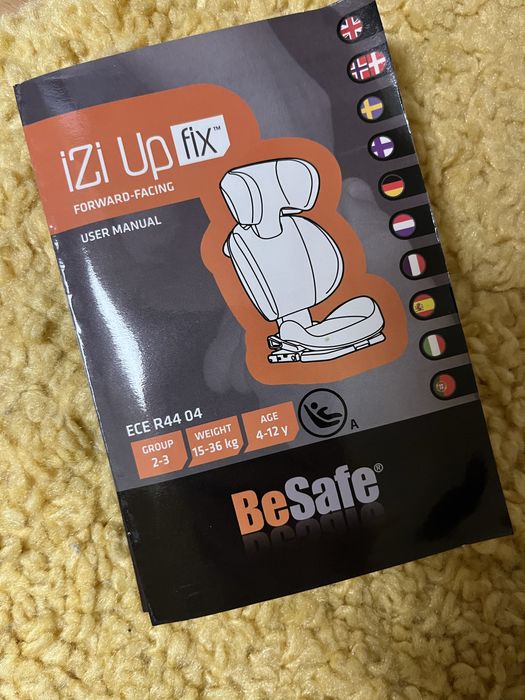 CADEIRA AUTO BESAFE IZI UP X3 FIX